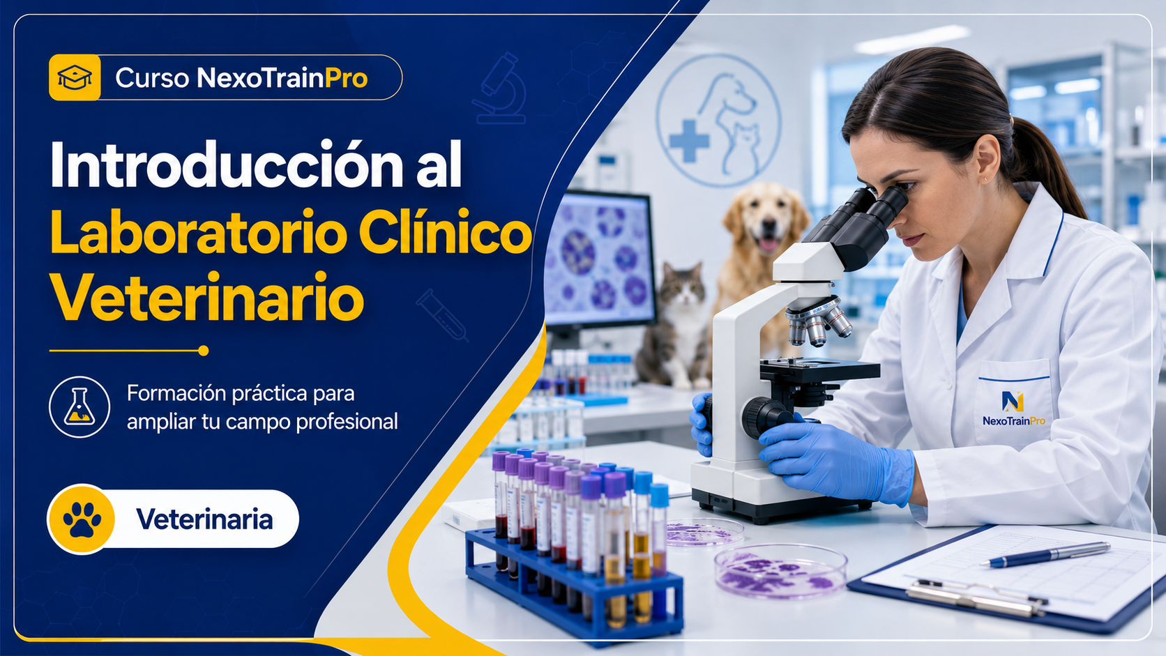 Curso de introducción al laboratorio clínico veterinario